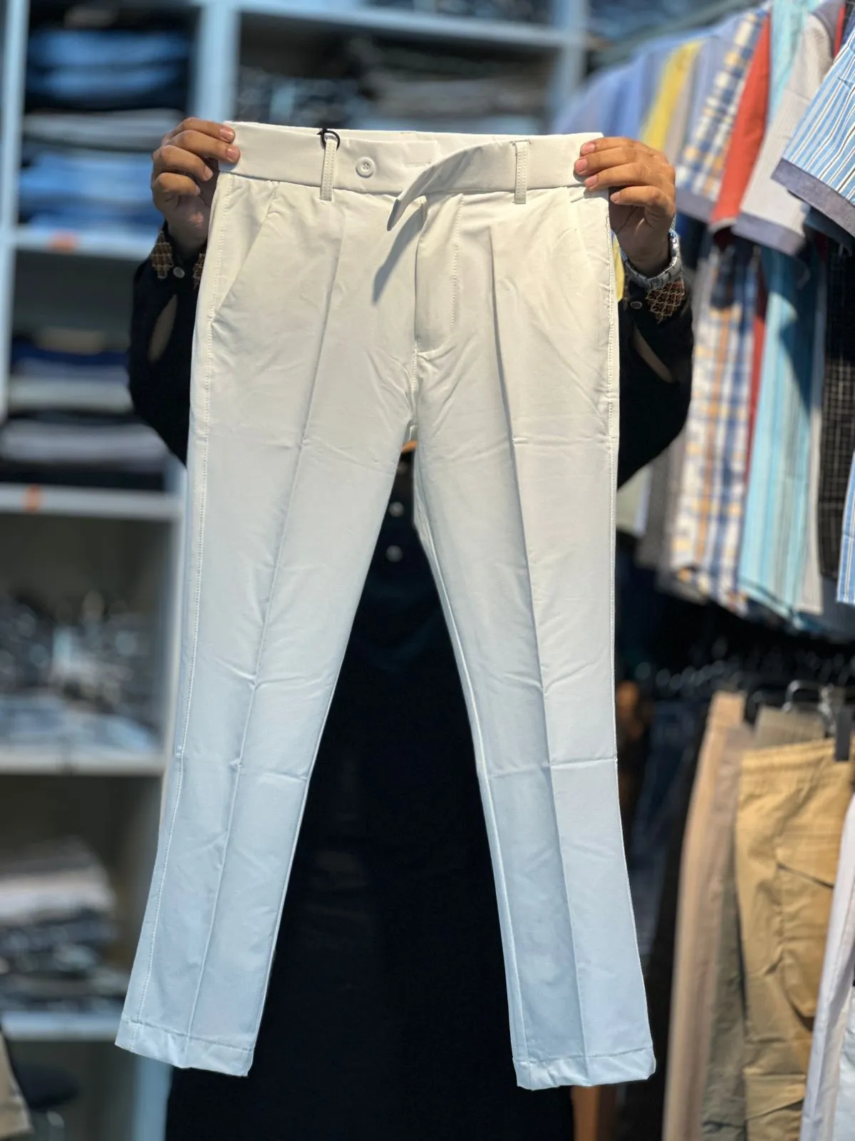 Bootcut Pant - Off White