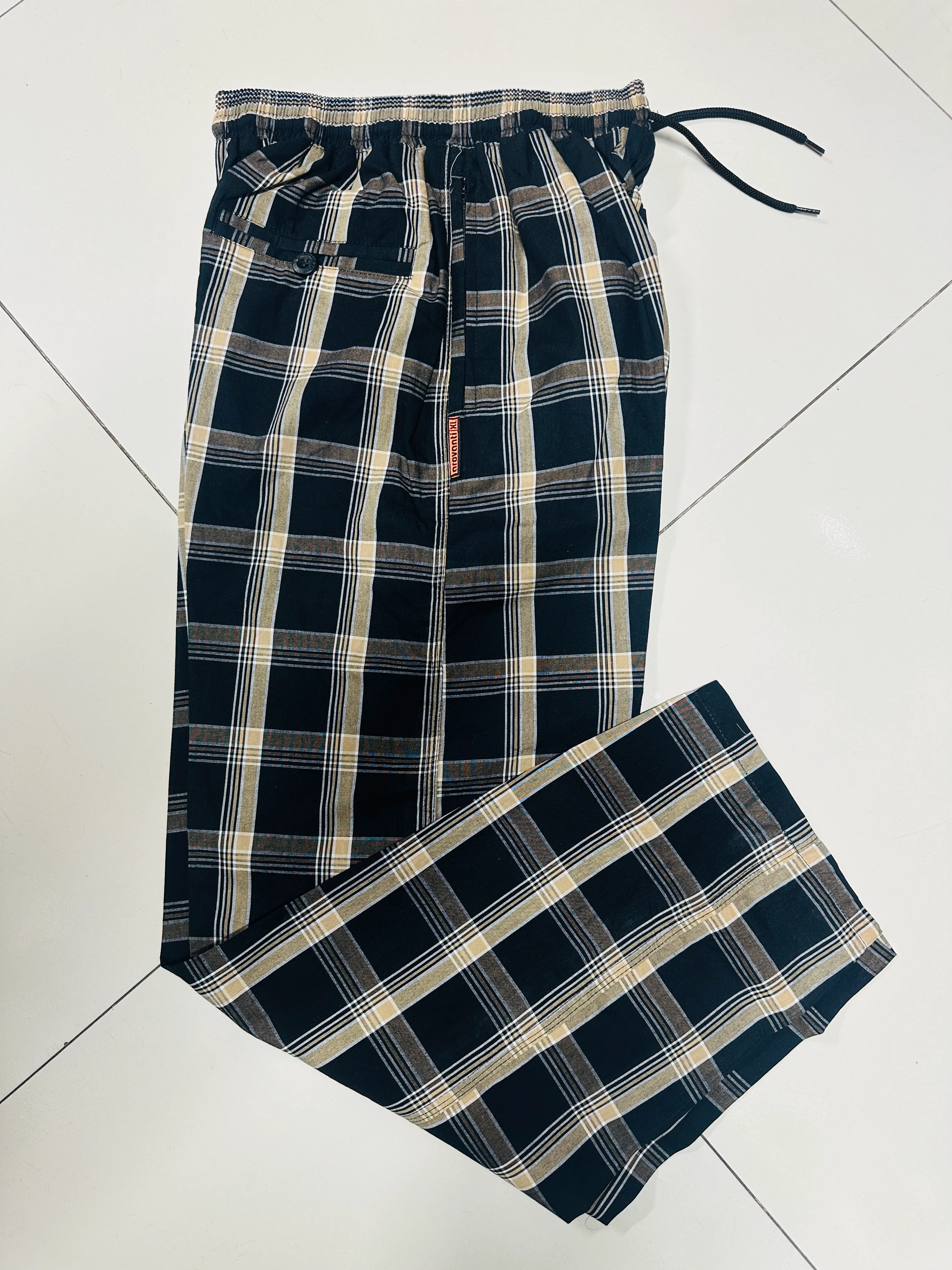 9. Check Trouser