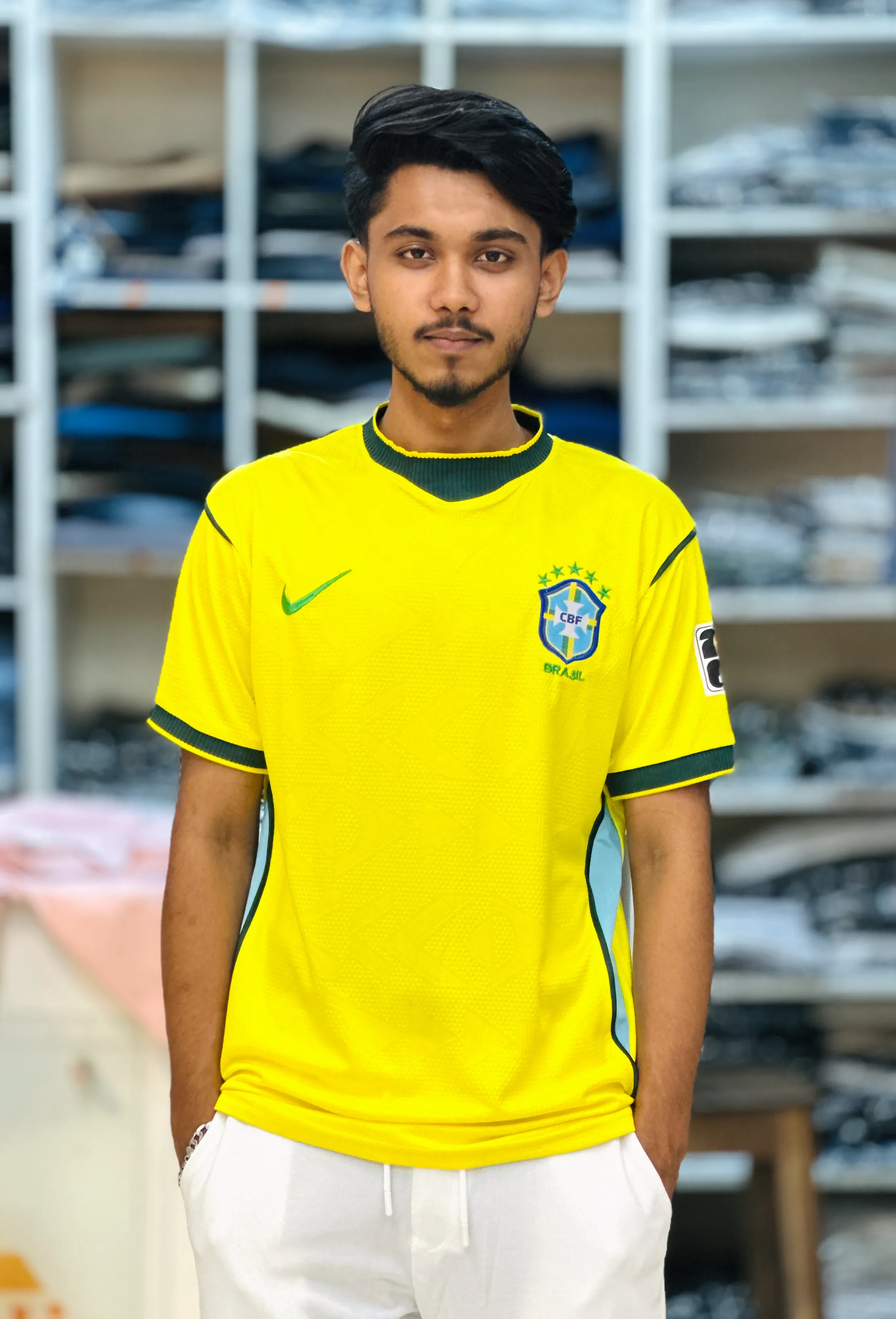 Jersey - Brazil fan edition home version