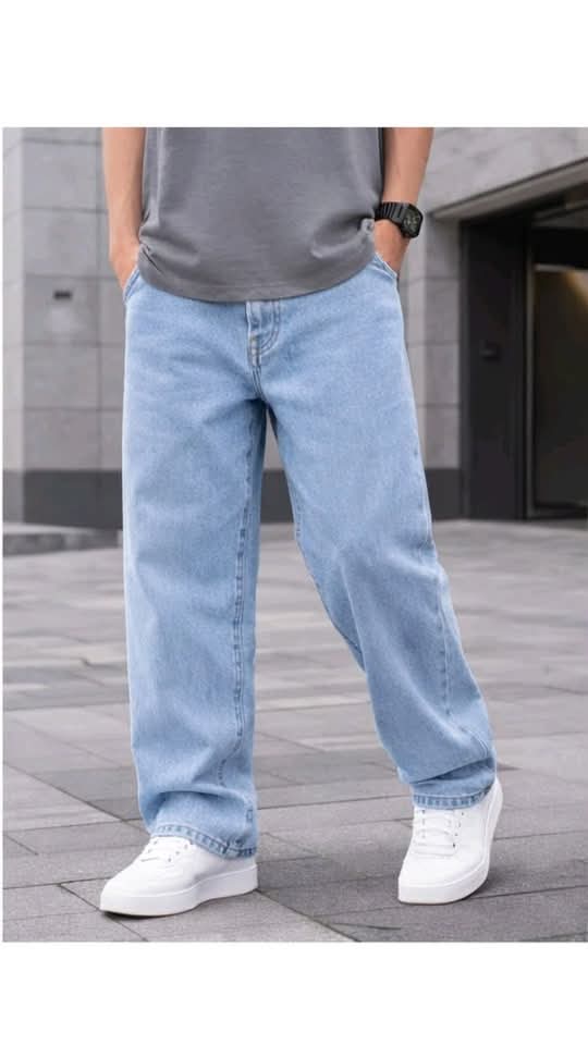 2. Denim Baggy - Light Blue