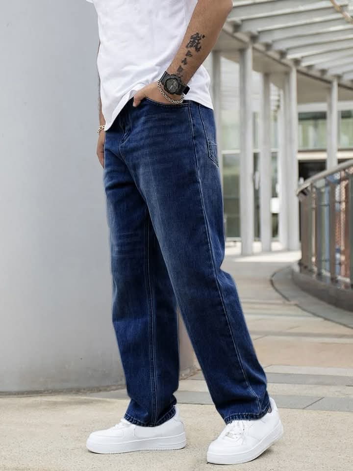 3. Denim Baggy - Deep Blue